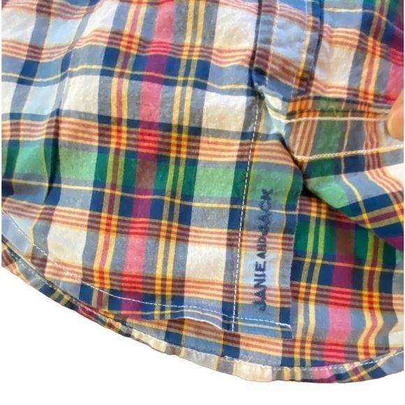 Janie and Jack Toddler Plaid Long Sleeve Shirt Size 2T - Picture 9 of 9
